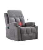 ANJ HOME Manual Massage Recliner Chairs with Heat for Living Room