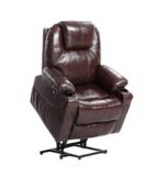 EASELAND Genuine Leather Lift Recliner