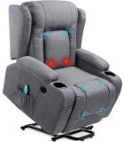 Best Choice Products Electric Power Lift Linen Recliner