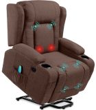 Best Choice Products Electric Power Lift Linen Recliner